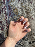 Moonbeam handmade Press-On Nails (medium oval) - MEDIUM NAIL SIZE