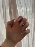Flutterby handmade Press-On Nails (medium oval) - LARGE NAIL SIZE