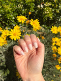 Petal Press-On Nails (medium oval)