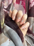 Pink Bubblegum handmade Press-On Nails (short square) - SMALL NAIL SIZE