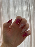 Pop Star handmade Press-On Nails (medium coffin) - MEDIUM NAIL SIZE