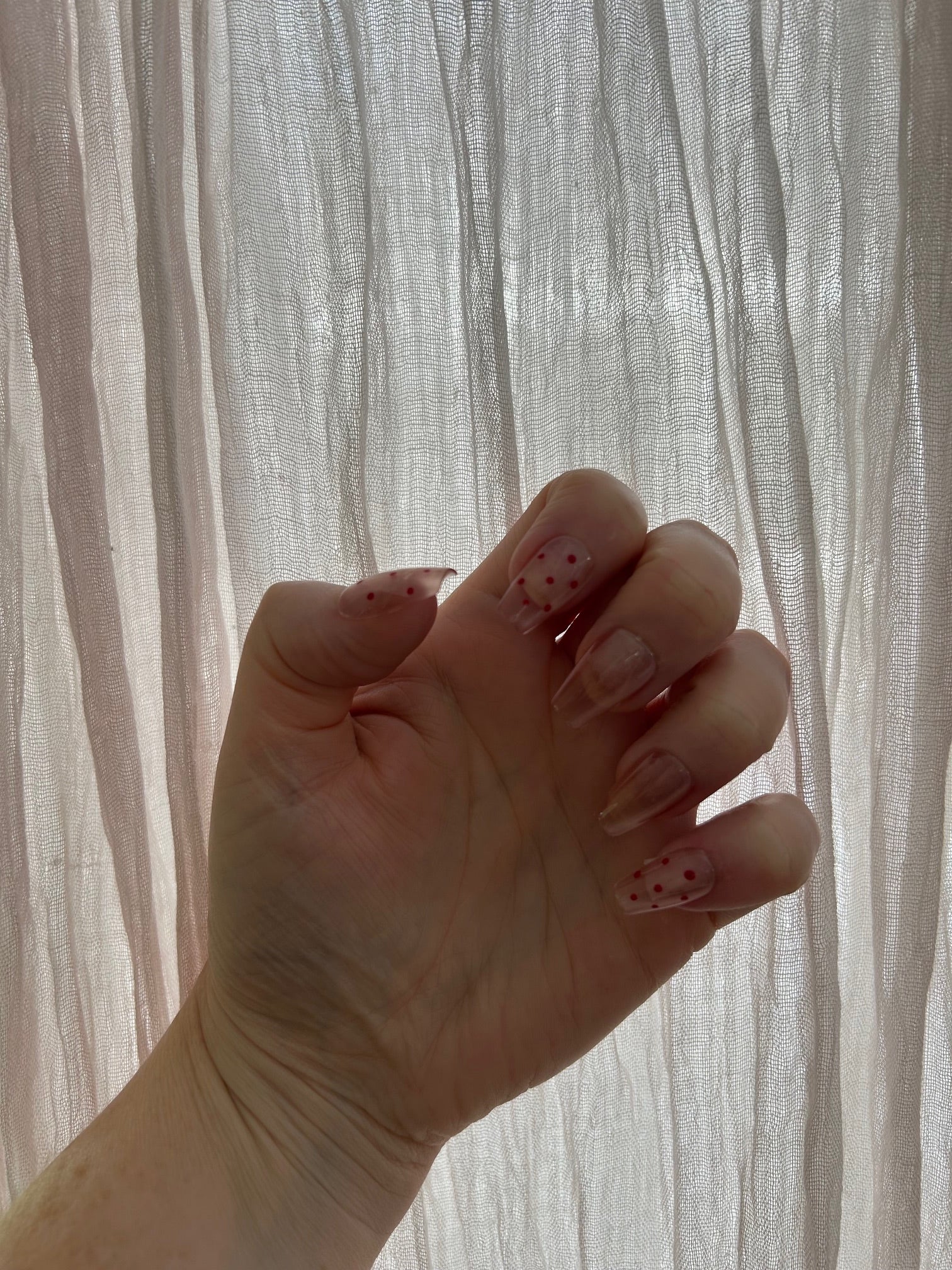 Soda Pop handmade Press-On Nails (medium coffin) - MEDIUM NAIL SIZE
