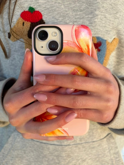 Strawberry Sundae Press-On Nails (medium almond)