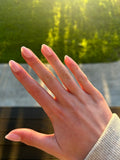 Strawberry Sundae Press-On Nails (medium almond)