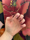Sunset Glow handmade Press-On Nails (long oval) - MEDIUM NAIL SIZE